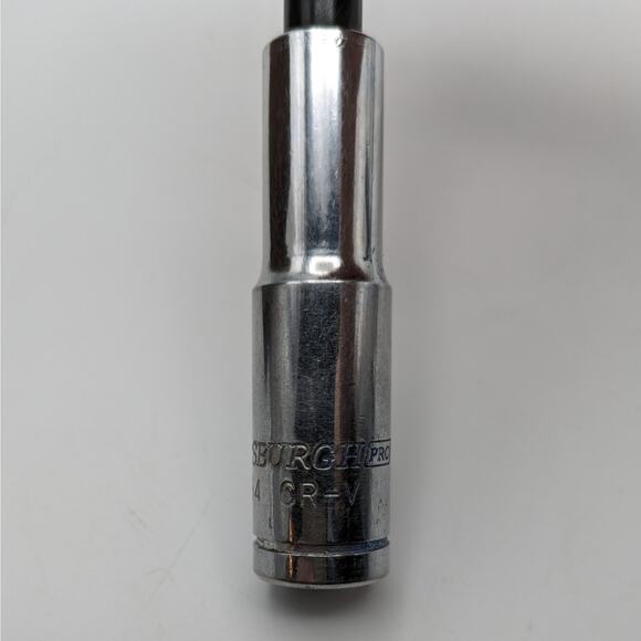 Pittsburgh Pro Deep Socket 3/8" & 3/8" Drive 6 Point 67754 CR-V - Picture 4 of 6